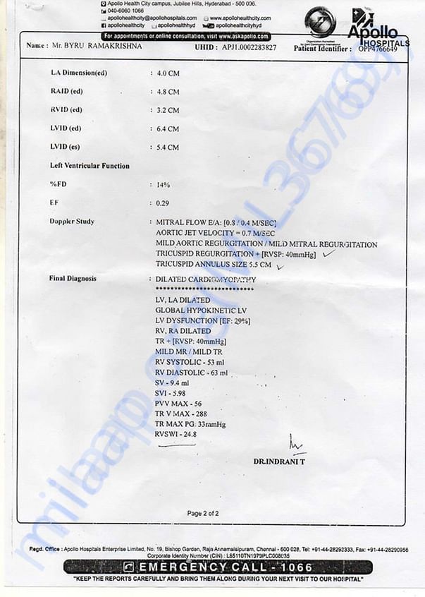 medical report 1