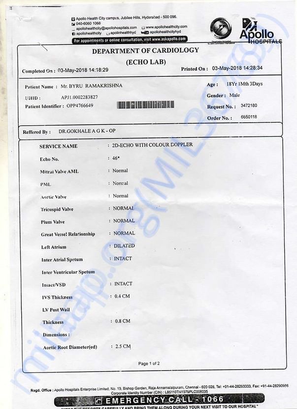 medical report2