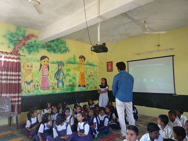 Digital Class at Z.P School Chikatgaon