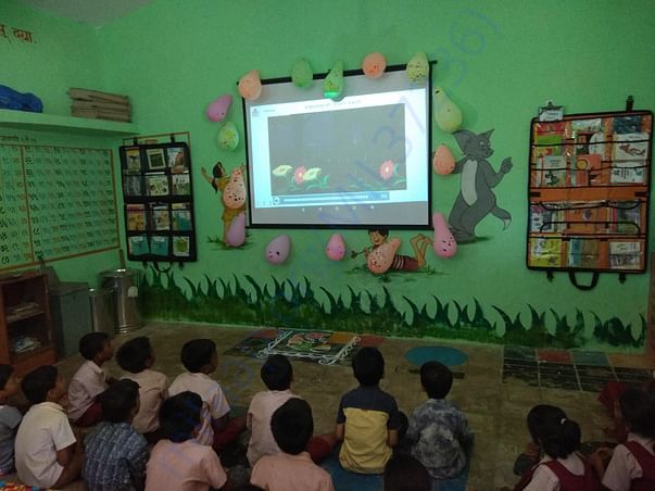 Digital Class and Library Set up at Z.P school, Pastepada, Tq.Thane