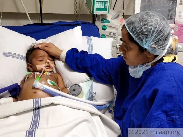 Baby Girl Fighting Mix Of Two Kinds Of Cancer Is Critical In The ICU