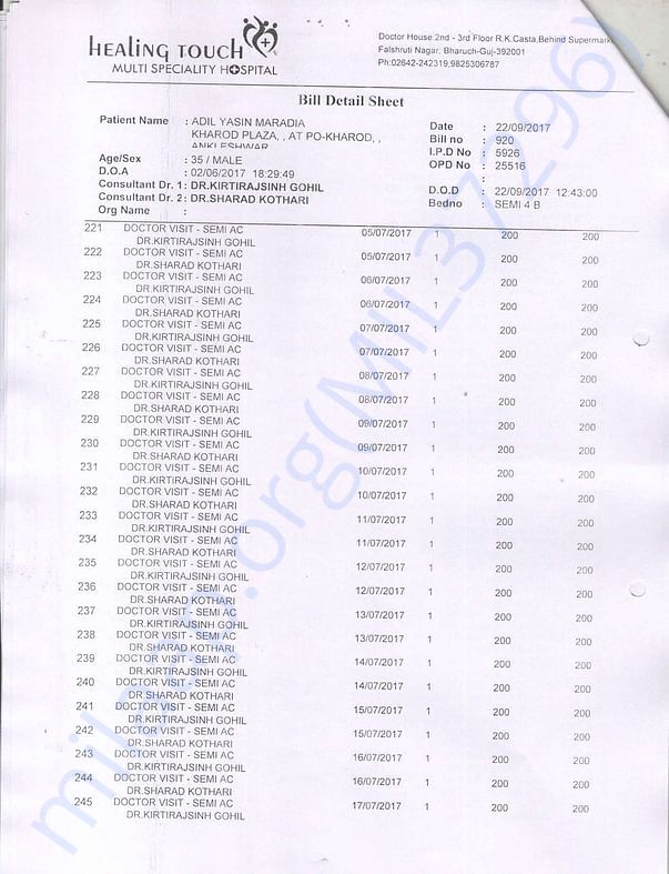 Bill Page 8