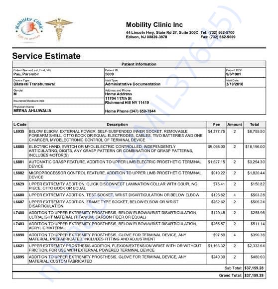 Cost Estimate