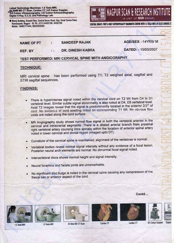 Sandeep rajak medical records