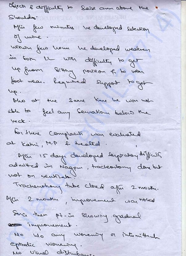 Sandeep rajak medical records