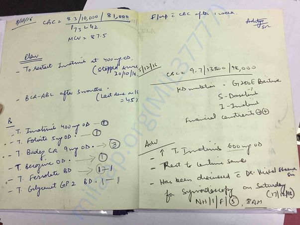 Visit Summary & Doctor Remarks