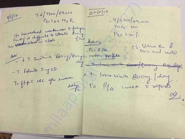 Visit Summary & Doctor Remarks