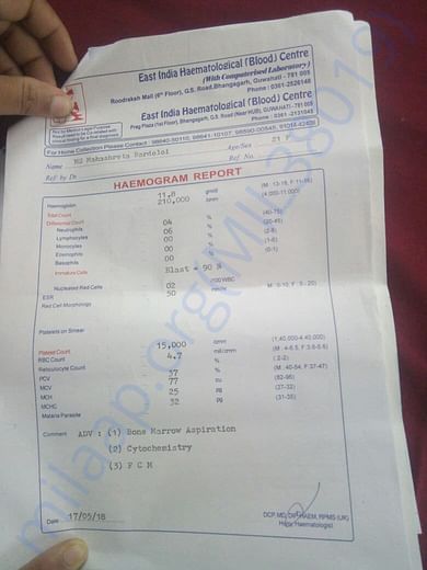 This is the first report through wich the disease was detected.
