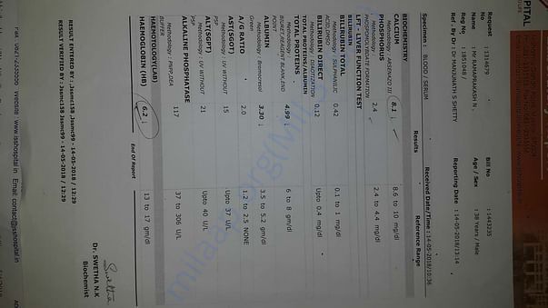 Doctor's report