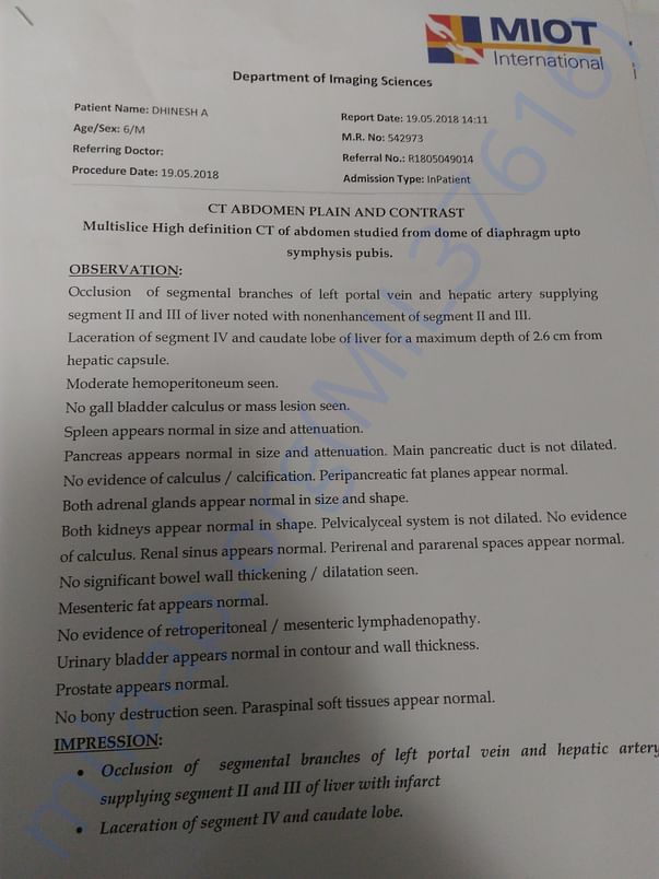 Ts s my son hospital letter
