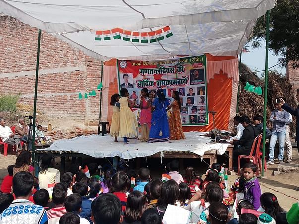 Cultural program organized by academy on Republic day