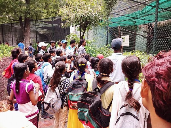 Wild life tour of our academy to Kanpur Zoo