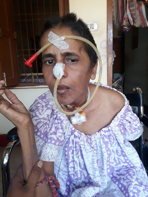 Recent photograph of my mother