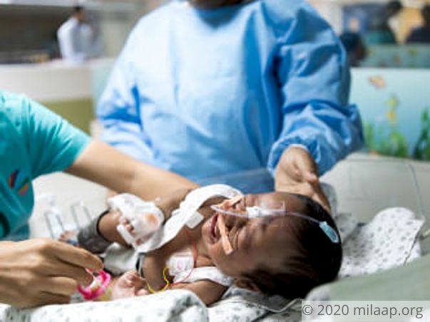 Esha and Ravi's 1 month old baby boy is in a critical state in ICU