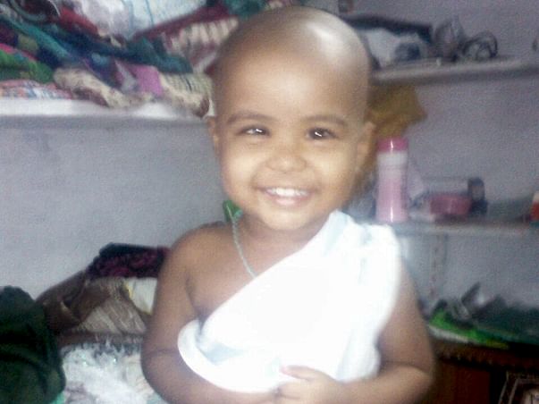 Nothing can restore a dead eye and this kid may lose another to cancer