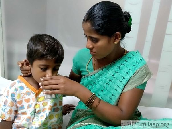 Help Sathish fight heart disease