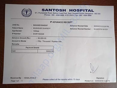 Hospital Bill - 5
