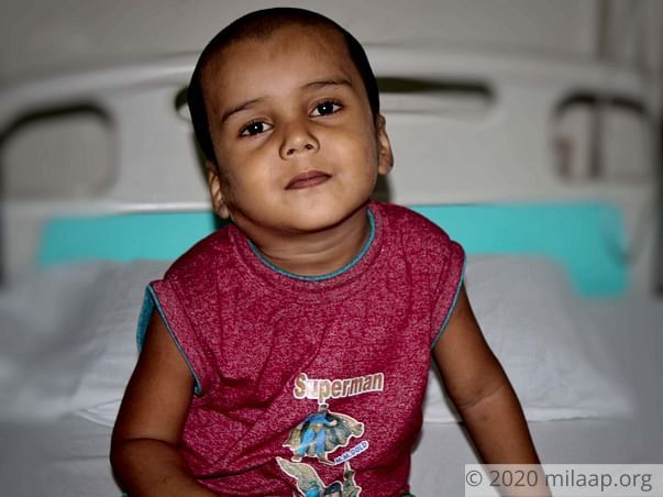Help 4-year-old Adithya who fights for his life against blood cancer