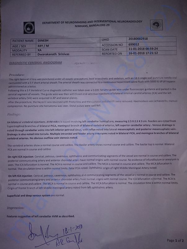MRI Report