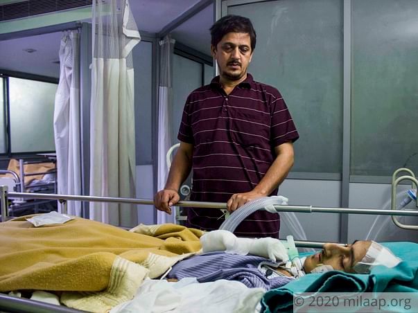 Even After 2 Years of Accident Father Is Struggling To Save His Son