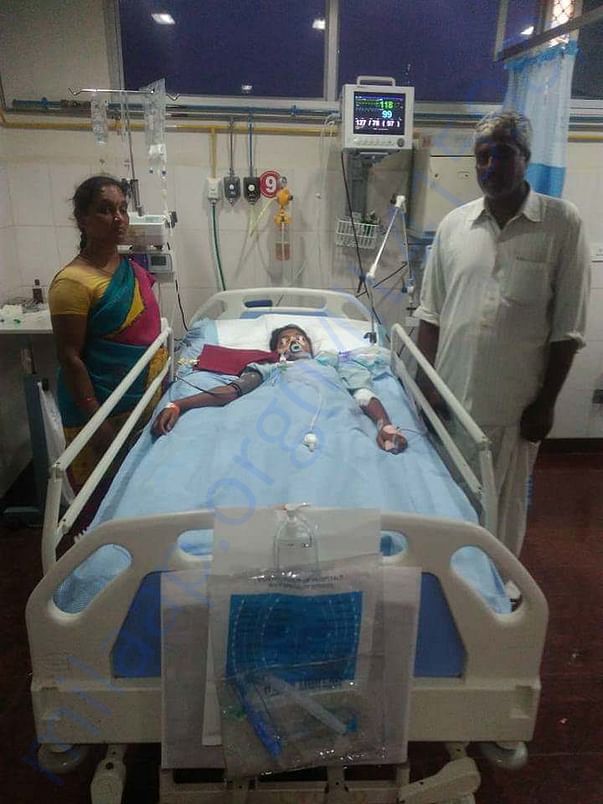 sirisha in hospital