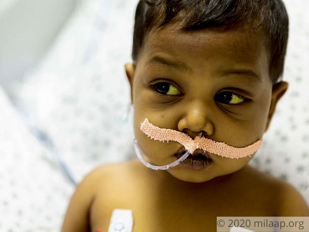 Only a liver transplant can save baby Ayesha
