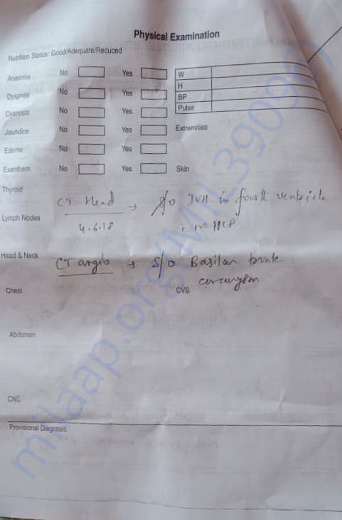 Physical examination