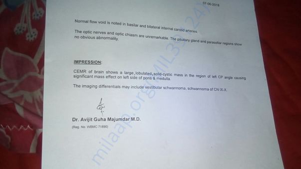 MRI rwport