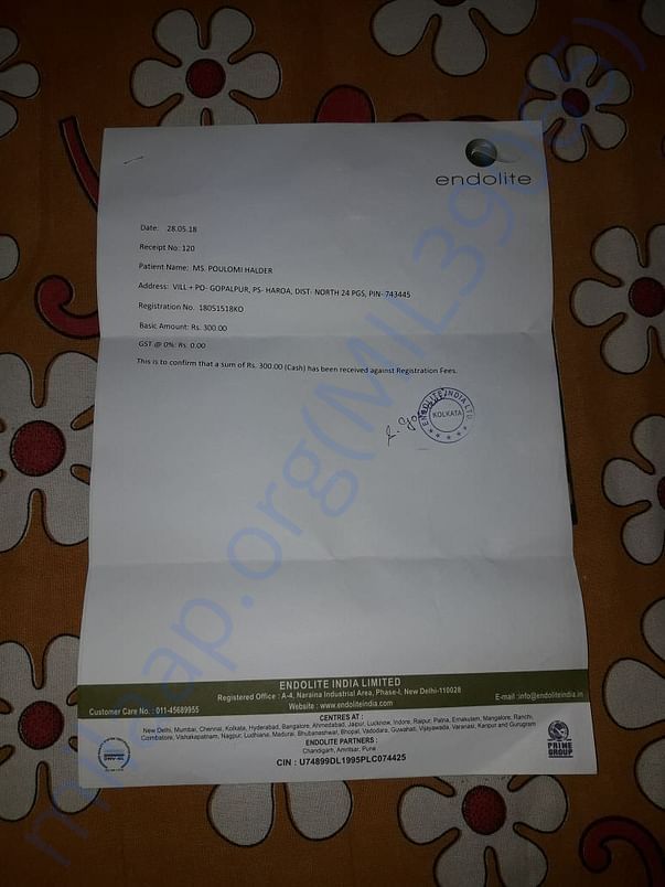 Endolite registration