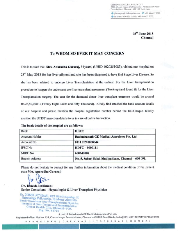 Fundraising To Support Cancer Treatment For My Sister Mrs