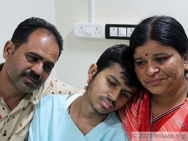 Despite 90% Chance Of Recovery, This Electrician Can't Save His Child