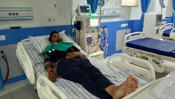 Hospital admitted