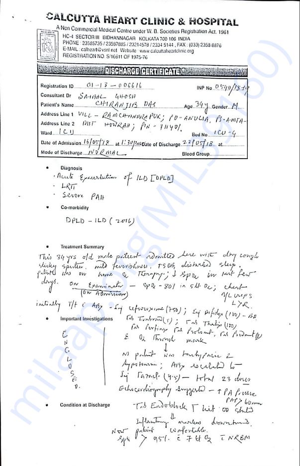 Medical report