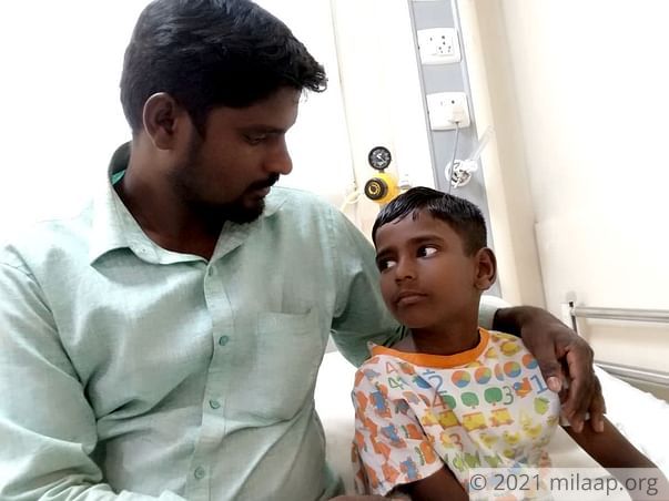 Help 7-year-old Jagan fight heart disease