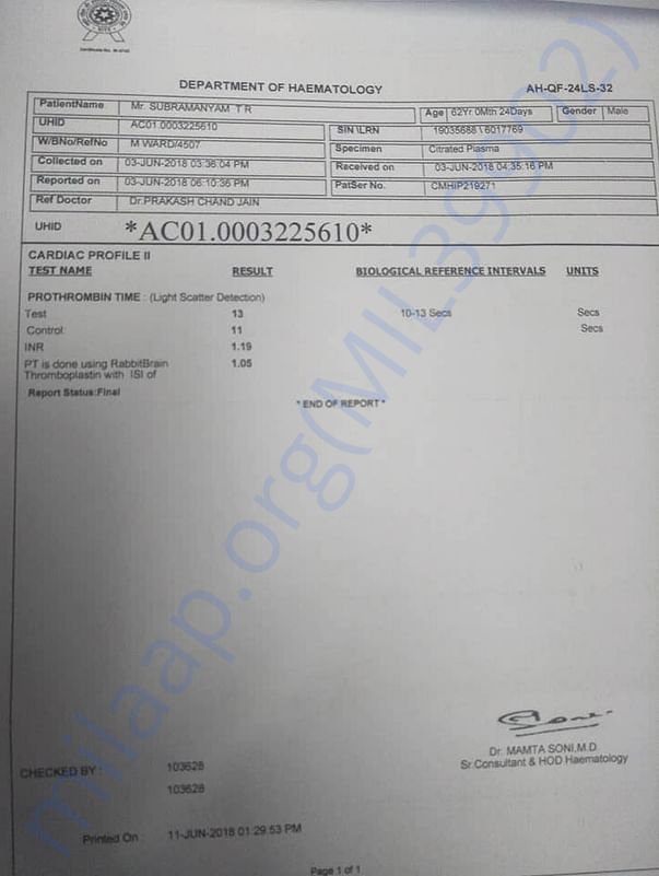 haematology