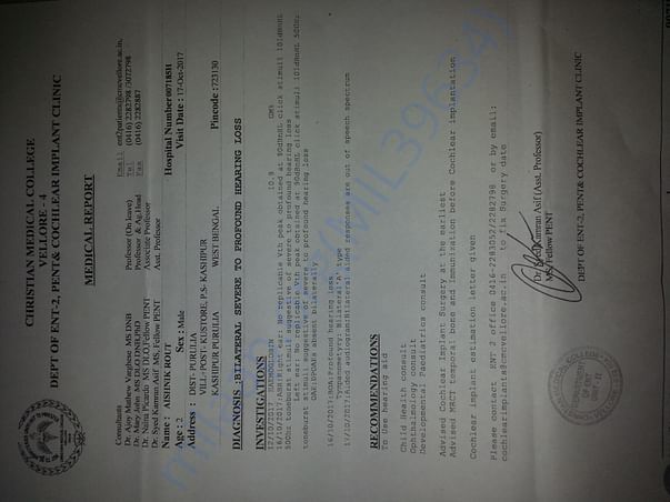 Medical report
