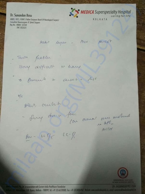 Doctor prescription