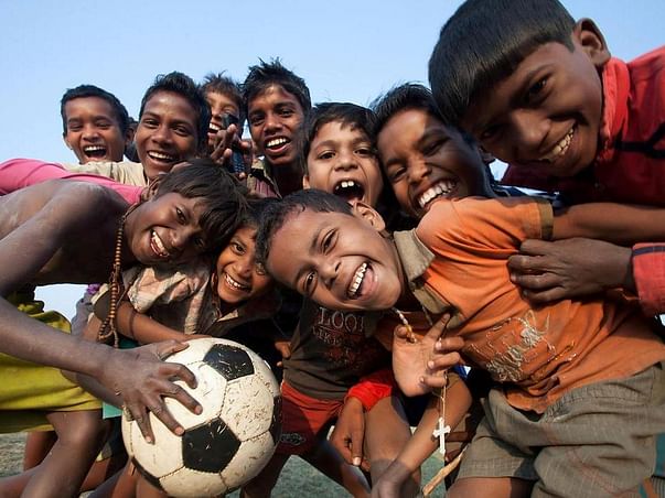 Slum Kids Play Their First International Friendly Match in Spain