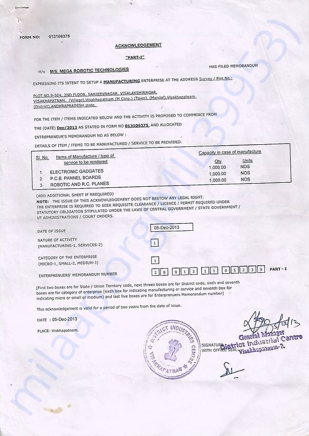 registration copy