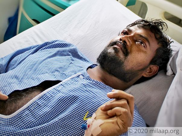 Help Mutappa fight a severe form of cancer