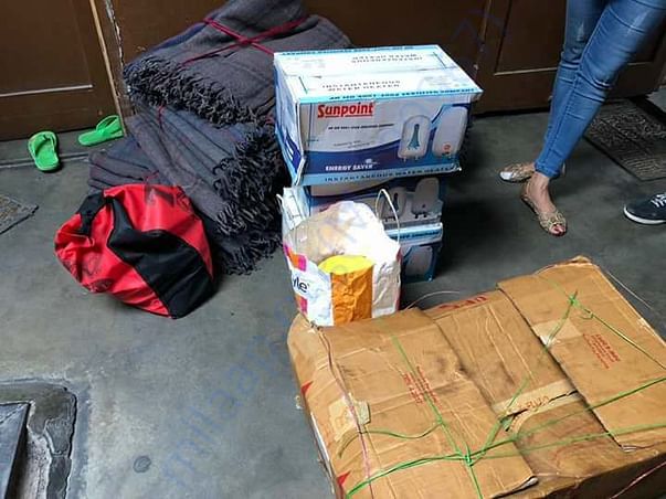 provided 3 Geyser and blankets in drishti blind home, amritsar