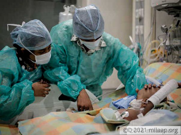 1-year-old who lost kidney needs help or will lose life also