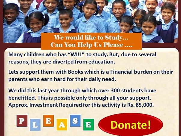 Help Children from Poor Family Background with Books & Stationary