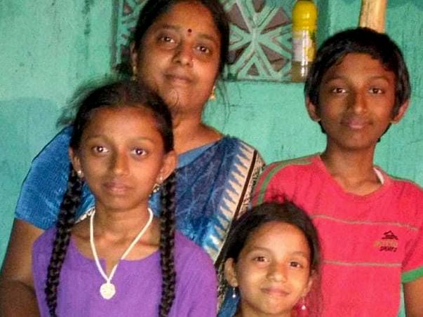 Help Usha Pay School Fees for Her Children.