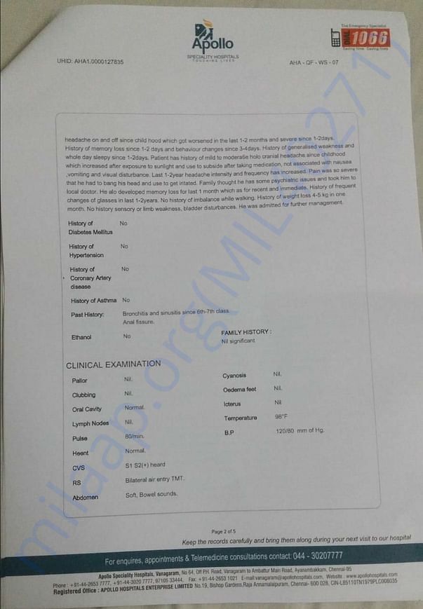 Case history 2