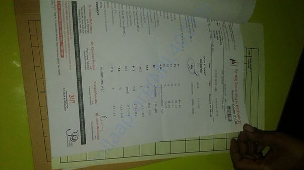 Medical report