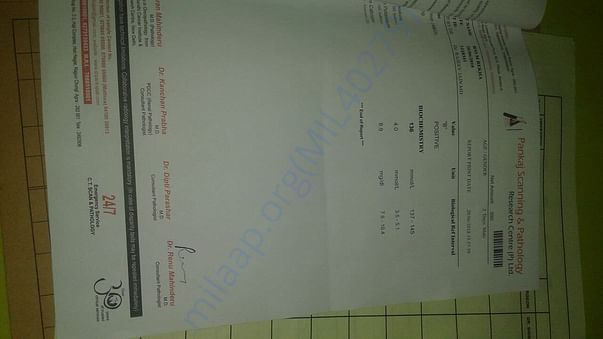 Medical report