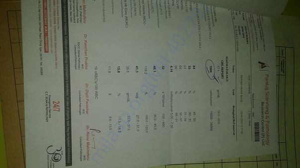 Medical report