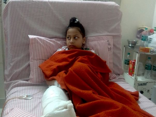Help 8-year-old Sukhjot Walk