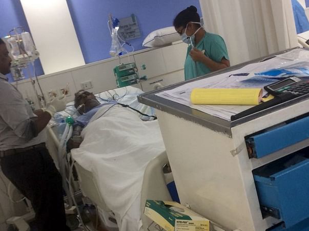 Help Basave Gowda To Fight Brain Haemorrhage